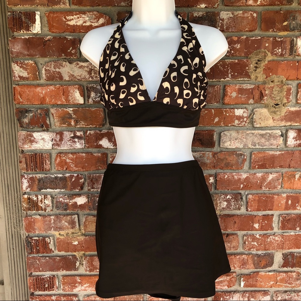 🏊🏻Silhouette Solution skirted bikini size 18 C/D